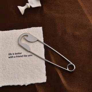 MKYCO Kim Loại Tóc Barrettes, Kích Thước Lớn Tối Giản Hình Học An Toàn Móng Vuốt Tóc, Đơn Giản Bạc Cố Định Phù Hợp Với Trâm Cài Phụ Kiện Tóc Cho Mũ Quà Tặng
