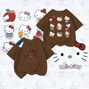 áo thun cotton bé gái size 90-150, thấm hút, cao cấp, nhiều màu, đáng yêu