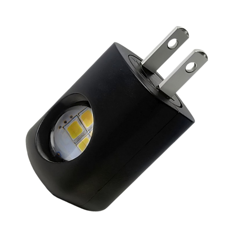 LIDU1 phích cắm thu nhỏ trong đèn ngủ LED tự động cảm biến phích cắm trong đèn ngủ cho người cao tuổi