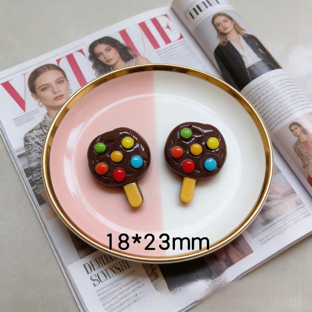 Set Charm Kẹo M&M Sắc Màu Dễ Thương – Charm Gắn Dép Candy Cute
