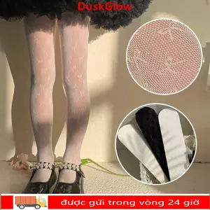Quần tất trẻ em DUSKGLOW, Vớ ren lưới công chúa, Quần legging mỏng màu trắng mùa hè cho bé