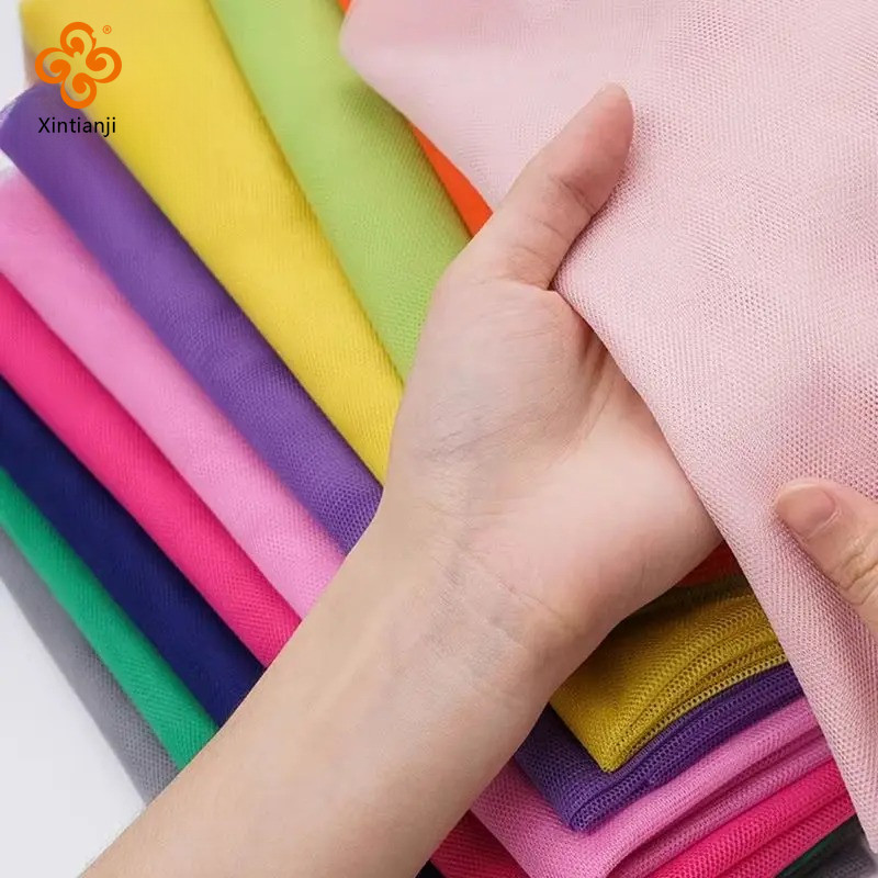 Lưới Vải Tuyn Nhiều Màu Thoáng Khí cho Trang Trí Cưới và DIY