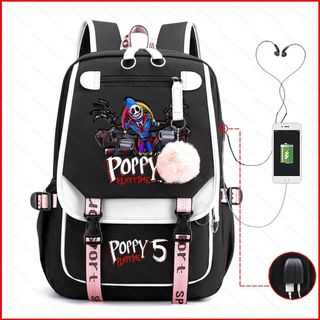 GC2 Poppy Giờ Chơi Ba Lô Cho Học Sinh Dung Tích Lớn In Nhẹ Trò Chơi Nữ Học Túi CG2