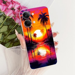 Dành Cho Ốp Lưng Điện Thoại Xiaomi Redmi Turbo 5 Max Sang Trọng Đá Cẩm Thạch Hoạt Hình Silicon Mềm Bảo Vệ Vỏ Cho Xiaomi Poco X8 Pro Max Coque