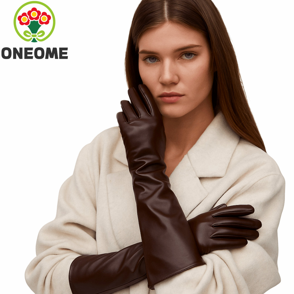 ONEOME Găng tay dạ hội ONEOME màu đen, chất liệu mềm mại, phù hợp giữ ...