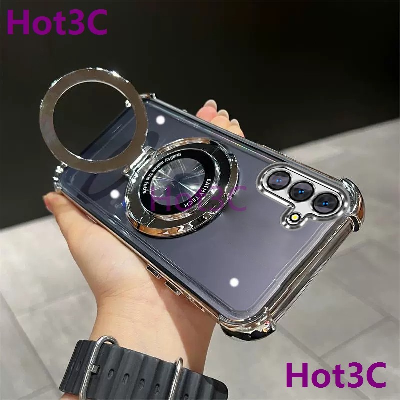 Ốp Lưng Dành Cho Samsung A17 5G / Samsung A16 / A15 / A14 / A05S / F14 / M14 5G tpu Chống Sốc Giá Đỡ Điện Thoại Di Động SJZJ