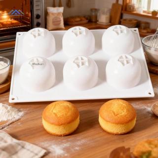 ELBBKG 6 Khoang Blueberry Mousse Bánh Khuôn Trái Cây Hình Món Tráng Miệng Khuôn Silicon Nướng Bánh Cho Sô Cô La Pudding Mới