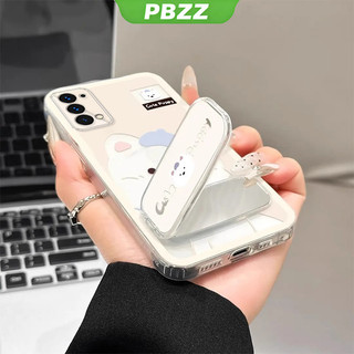 Ốp Lưng Cho OPPO RENO 5 5G oppo RENO 4 4g reno5 5G Vỏ Điện Thoại Vỏ Mềm Silicon Chống Sốc Trong Suốt Thiết Kế Mới Thẩm Mỹ Chó Dễ Thương Có Giá Đỡ Cho Gương TKXGDQZJ01