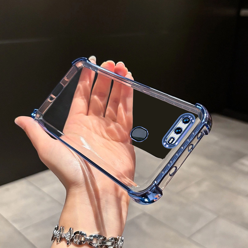 Ốp Lưng Cho Oppo F9 / A5S / A7 / A12 Giá Đỡ Điện Thoại Chống Sốc tpu Có Chức Năng Chống Trơn Trượt Vỏ Điện Thoại Di Động SJZJ