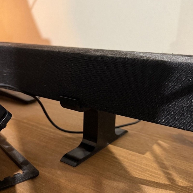 Giá đỡ Soundbar bằng nhựa có thể điều chỉnh độ cao COO cho Soundbars dài để cải thiện âm thanh