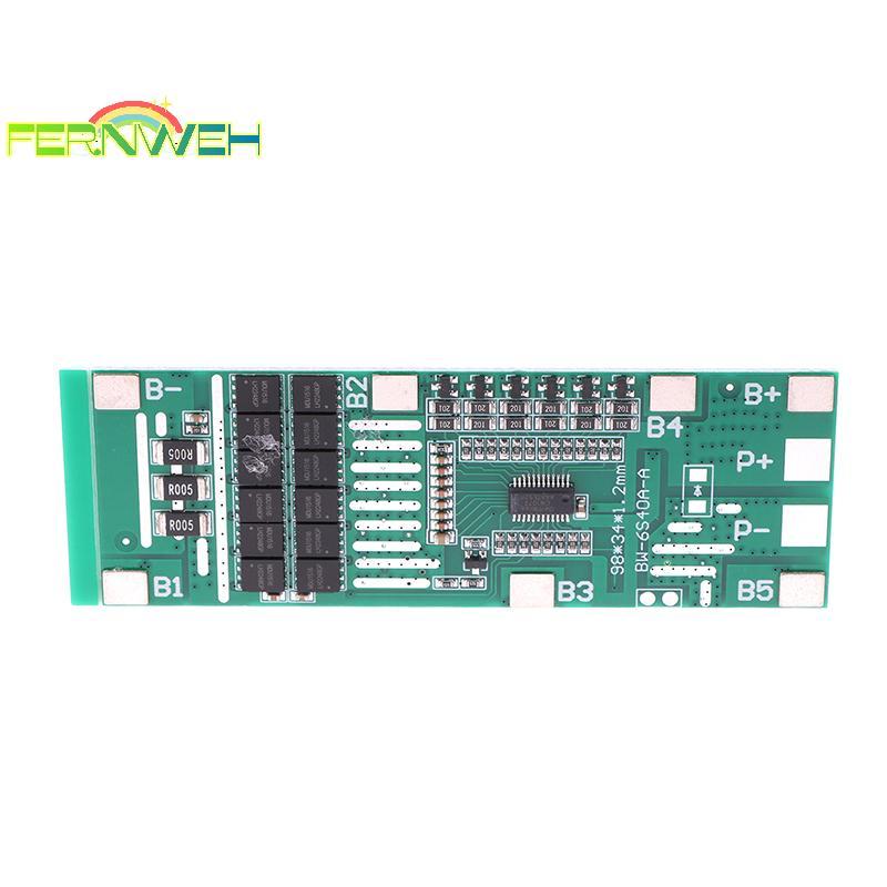 [Bo Mạch Bảo Vệ Pin Lithium-Ion] 22V-24V 6S 40A 18650 Cho Chiếu Sáng Năng Lượng Mặt Trời, Hỗ trợ Xe Tay Ga Và Ebike