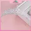 MYPANDA Tiara Tóc Cưới Pha Lê Màu Bạc, Phụ Kiện Trang Sức Cho Cô Dâu