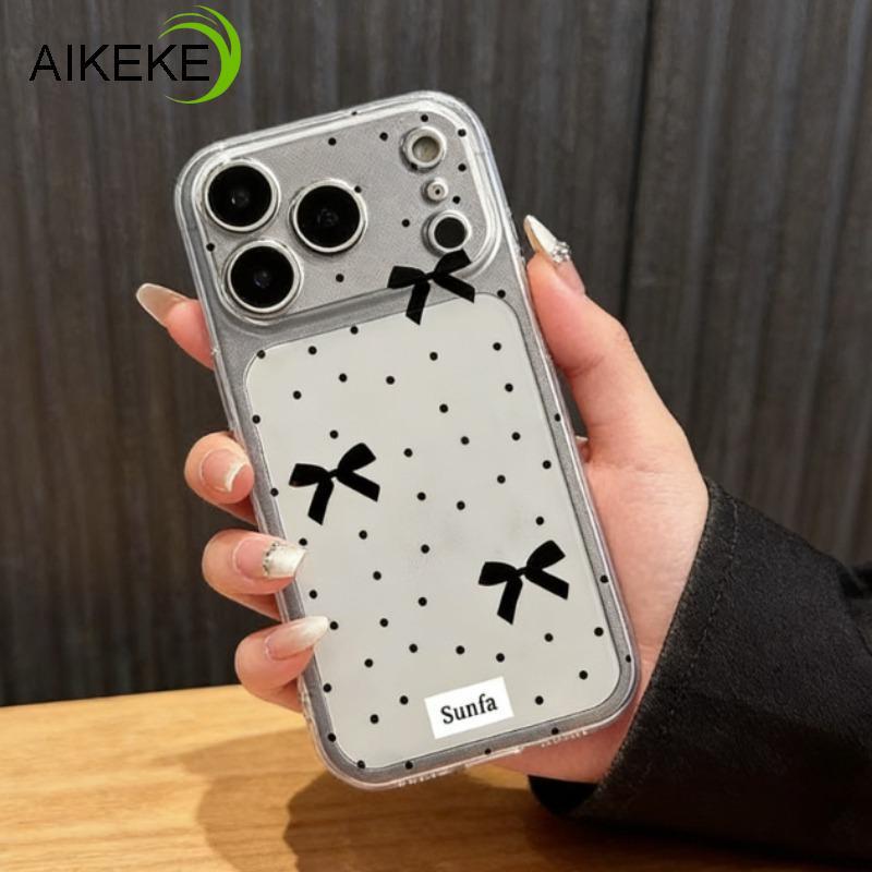 Ốp Điện Thoại Trong Suốt Thắt Nơ Phong Cách ins Cho Vivo X300 X200 Pro Mini FE X200S X100 Ultra X100S X90 X80 Lite X70 X60 X50 Plus X30 X27 Pro X23 Vỏ Đơn Giản Vỏ Mềm Chống Rơi