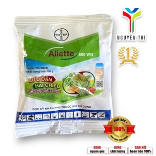 Thuốc Trừ Bệnh Aliette 800WG Bayer - Lưu Dẫn Hai Chiều, Đặc Trị Thối Rễ, Xì Mủ (Gói 100g)