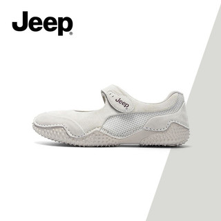Giày thể thao nữ JEEP Mary Jane Giày đế mềm thoáng khí mùa xuân
