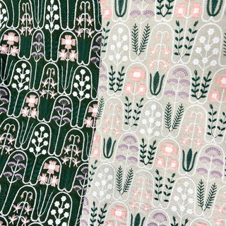 Dày Vải Lanh Cotton Vải Thêu Gối Túi Sổ Tay DIY Thêu Tay Vải Thạch Thủy Sinh Vật Embroide