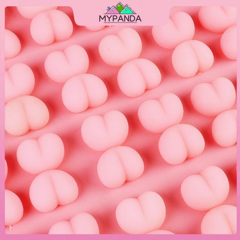 MYPANDA 10 / 30 / 50 Fun Mông Mochi Squeezable 3D Giảm Căng Thẳng Đào Mông Stiers Cho Phụ Kiện Trang Trí Điện Thoại Đồ Chơi.