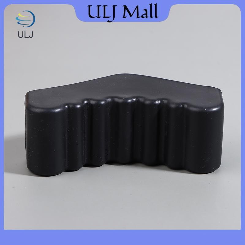 ULJ Ja Stand Pad Bộ chuyển đổi cao su có rãnh Khung ô tô Bảo vệ đường sắt Bảo vệ bền bỉ để bảo trì xe Nhà để xe Sử dụng Bộ 2 chiếc.