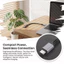 Dây sạc điện thoại USB sang Type C 0,2M / 0,5M 100W Cáp chống vỡ bện Nylon 6A Cáp dữ liệu sạc siêu nhanh cho ios15-17