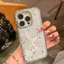 Sơn mài Mây Sương 16 ốp lưng iPhone 17 14/13/11 Pro Đính Đá Pha Lê Ngôi Sao