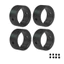 4 Kim Loại Vi Phân Ổ Đĩa Cốc Tay Lái Cốc Gia Cố Vòng Cho Traxxas 1 / 5 X-MAXX 1 / 6 XRT RC Xe Nâng Cấp Phần