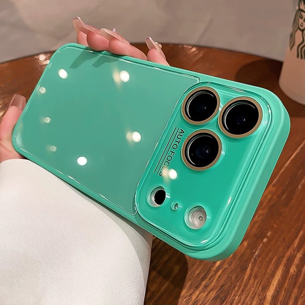 Ốp Điện Thoại Acrylic Windows Kính Đơn Giản Cho iPhone 17 Pro Max 16 15 14 13 12 11 Vỏ Bảo Vệ Chống Sốc