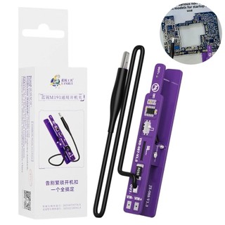 Kẹp bật nguồn ITRUMPET M191, công tắc điện thoại một chạm, đèn báo, phát hiện dòng phổ thông, tương thích nhiều thiết bị
