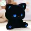 PUSKY 1 CÁI Búp bê sang trọng động vật mềm 15cm Đồ chơi gấu cảm xúc dễ thương Đồ chơi sang trọng Đồ chơi búp bê mèo Vải búp bê Đồ chơi búp bê cho trẻ em Quà tặng sinh nhật Quà tặng Giáng sinh VN