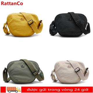 Túi đeo vai RATTANCO, đeo chéo nhẹ, dây dài, nhiều ngăn, cao cấp, bền