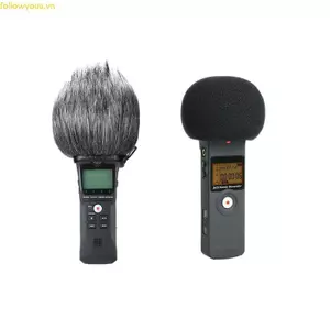 Fol Lông Kính Chắn Gió Muff Bao Bọt Lọc Micro Chống Gió Cho Zoom H1