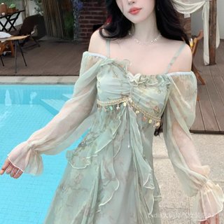 Váy Dài Công Chúa Pure Desire - Chất Liệu Tốt, Màu Xám Nhẹ Nhàng, Mốt Mới Cho Nữ