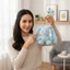Mặt dây chuyền thỏ sang trọng QEARY, Móc chìa khóa thỏ nhồi bông mềm cỡ 30cm, Đồ chơi sang trọng Thiết kế sáng tạo Trẻ em Gits Kawaii Style Schoolbag Mặt dây chuyền Giáng sinh