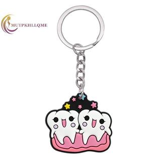 Csndices 10 Chiếc Hình Răng Mô Hình Mô Phỏng Móc Khóa Thời Trang Móc Khóa Hoạt Hình Đáng Yêu Bé Gái Trẻ Em Quà Tặng Mặt Dây Chuyền Răng VN