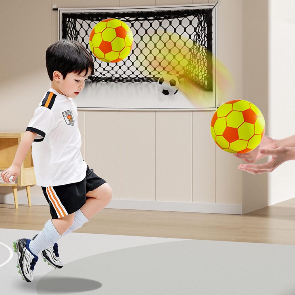 Bóng đá xốp số 5 chất lượng cao, ít tiếng ồn, phù hợp cho nhiều hoạt động trong nhà
