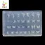 ZK Hoa 3D Silicone Móng Tay Nghệ Thuật Khuôn DIY Vintage Hoa Khung Thiết Kế Hoa Trong Suốt Cứu Trợ Bản Mẫu Dụng Cụ Làm Móng Tay VN