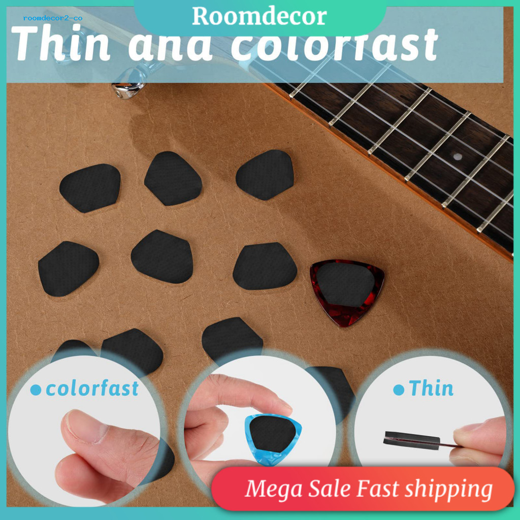 < roomdesign > Miếng Dán Đàn Guitar Pick Chống Trơn Trượt Đàn Guitar Chọn Đề Can 16 Chiếc Đàn Guitar Chống Trơn Trượt Pick Grips Miếng Dán Cao Su Tự Dính Có Thể Tái Sử Dụng Cho Bàn Tay Mồ Hôi Hoàn Hảo Cho Live Performanceanc