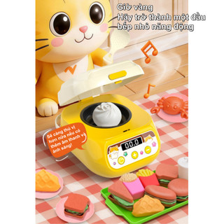 【BabyJoy】Bộ đồ chơi nấu ăn món mini cho bé,mô phỏng nhà bếp thực tế,giúp học kỹ năng sống,Thiết kế đẹp mắt