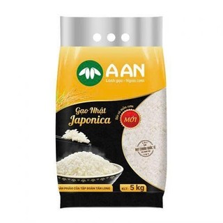 Gạo A An Japonica Túi 5Kg (8 Túi/Bao) túi