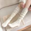Tất cao đầu gốiCashmere phong cách phương Tây - Ấm áp, chống trượt, phù hợp với boot và váy