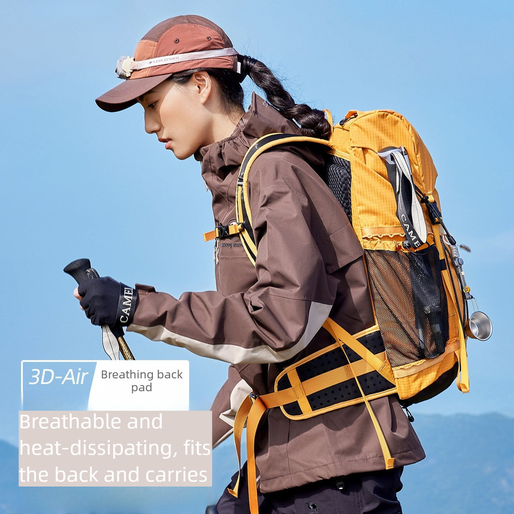 Ba lô đi bộ đường dài ngoài trời chuyên nghiệp CAMEL CROWN 25L | Ba lô MOLLE dung tích lớn