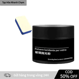 【COD】Bột làm sạch cho kính xe hơi, không chỉ tẩy dầu mạnh mà còn đánh bóng phục hồi độ trong suốt và sáng bóng cho kính
