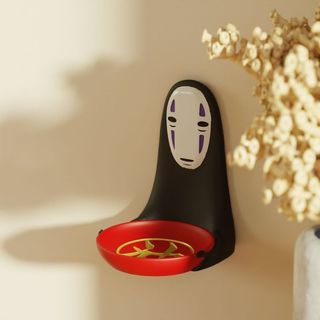 Spirited Away Vô Diện Nam Sáng Tạo Chìa Khóa Lưu Trữ Hoạt Hình Ngoại Vi Cửa Vào Hộp Bảo Quản Nhựa Treo Tường
