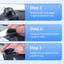 Phụ kiện chơi Game WU Cần điều khiển thay thế Mũ TPE Mũ Thumbstick cho Bộ điều khiển trò chơi Ngón tay cái Gậy bao gồm 4 chiếc