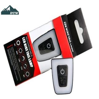 Đèn pin xe đạp sạc USB, chống nước IP65, gắn sau/mũ bảo hiểm, cảnh báo/đèn hậu, đèn flash thể thao