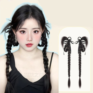 Micro Cuộn Tóc Giả Đuôi Ngựa Dây Tóc Kiểu Trung Quốc Mới Nhẹ Nhàng Thời Trang Tóc Giả Tổng Hợp(giao Hàng Địa Phương)