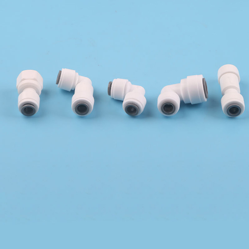 10 Chiếc 1 / 4 '' 3 / 8 '' Trắng Bên Trong Vuốt Khóa Giữ Vòng Cho RO Lọc Nước Hệ Thống Thẩm thấu Ngược Ống PE Đầu Nối Nhanh