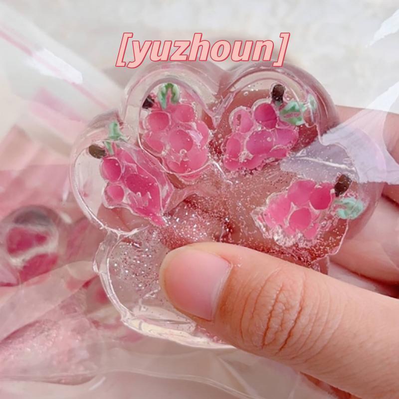 [yuzhoun] 1 Mảnh Móng Vuốt Mèo Mềm Mại Phục Hồi Chậm Giảm Căng Thẳng Bóp Đạo Cụ Bầu Trời Đầy Sao Mèo Lớn Paw Squishy Fidget Đồ Chơi Pinch Giải Nén Quà Tặng