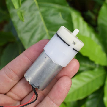 Máy bơm siêu nhỏ DC 6V DC 5-6V 370 Máy bơm màng tiếng ồn thấp bơm oxy nhỏ cho máy đo huyết áp