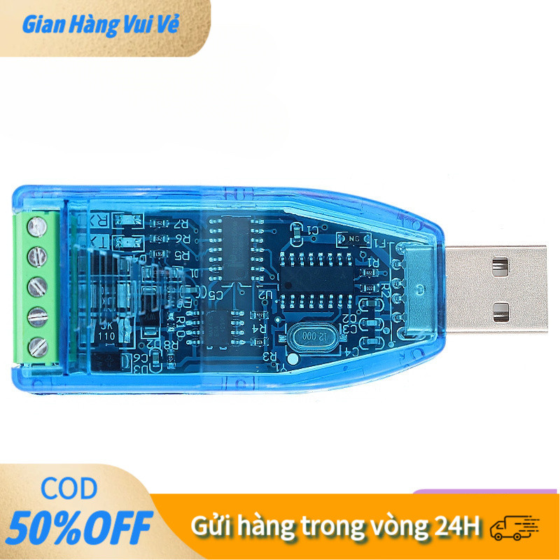 【48h】Adapter USB/RS485 với bảo vệ TVS và chống tĩnh điện, cài đặt driver đơn giản, sẵn sàng sử dụng ngay lập tức.