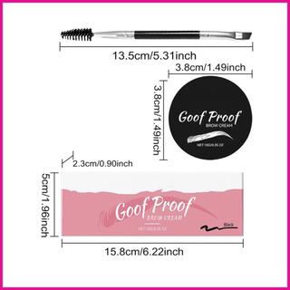 Kem Dưỡng Lông Mày Lâu Dài Có Cọ Trang Điểm Lông Mày Tự Nhiên Cho Full Voluminous Look Home Du Lịch Ngoài Trời fotvn